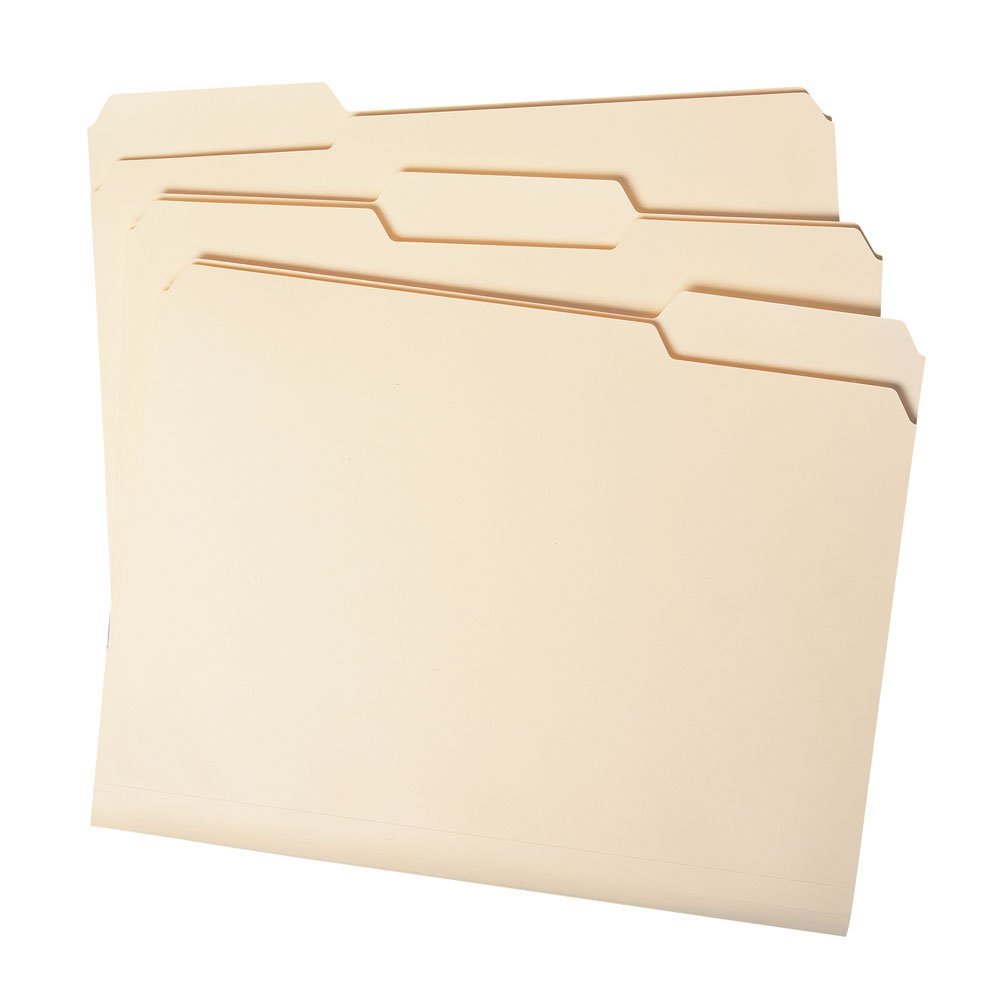 Manila folders